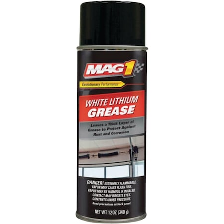 Mag1 12 Oz. Aerosol White Lithium Grease MAG1448